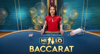 Hi-Lo Baccarat live game